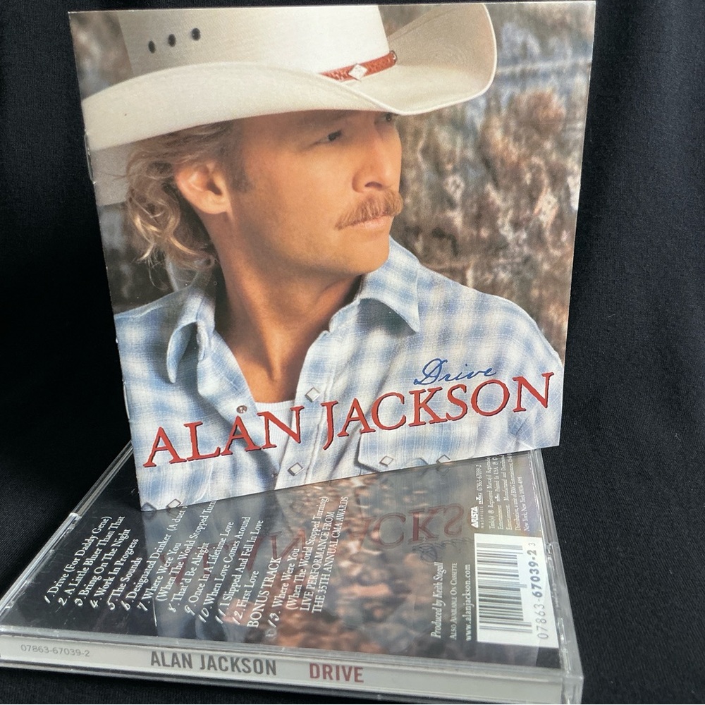 Alan Jackson CD 'Drive' 07863-67039-2 Country Music Where Were You
